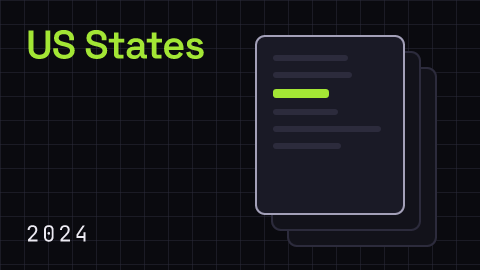 cisonews.ai regulation figure: US States Published, 2024-10-16